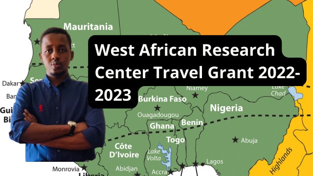 West African Reseach center travel grant 